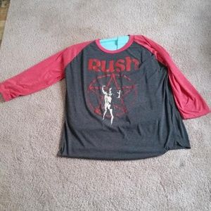 Vintage RUSH T-Shirt Jersey Style